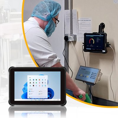 芯固三防工业平板 12代睿容处理器与256G内存的坚固之选